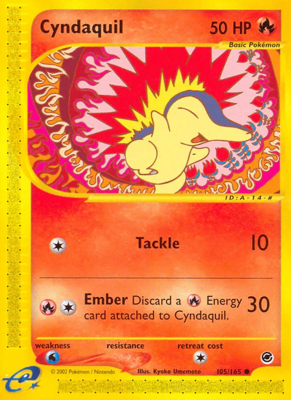 Cyndaquil (105/165) – Expedition: Base Set | Shop Today