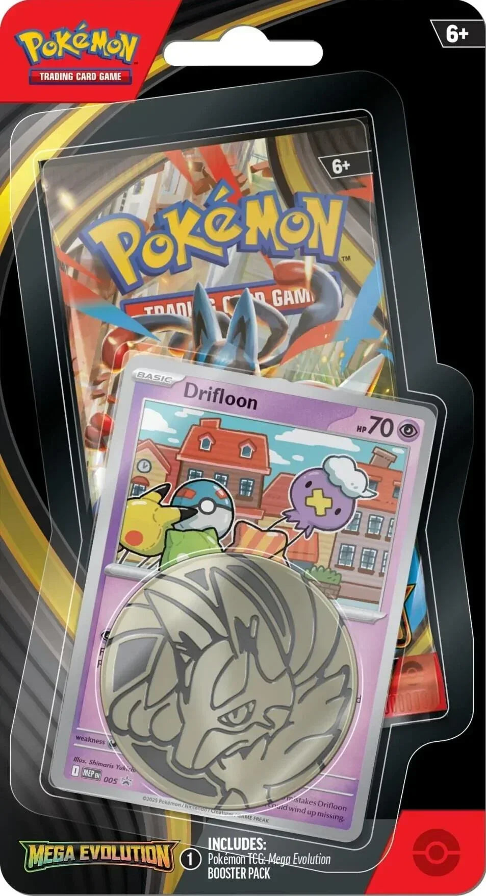 Scarlet & Violet: Mega Evolution - Single Pack Blister (Drifloon) - Shop Now