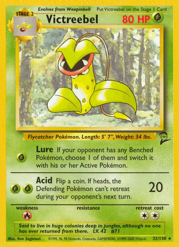 Victreebel (32/130) – Base Set 2 | Fast Shipping