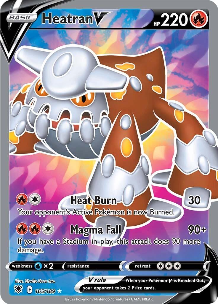Heatran V (165/189) – Sword & Shield: Astral Radiance – For Sale