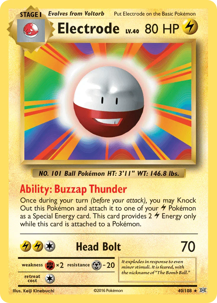 Electrode (40/108) – XY: Evolutions - Shop Now