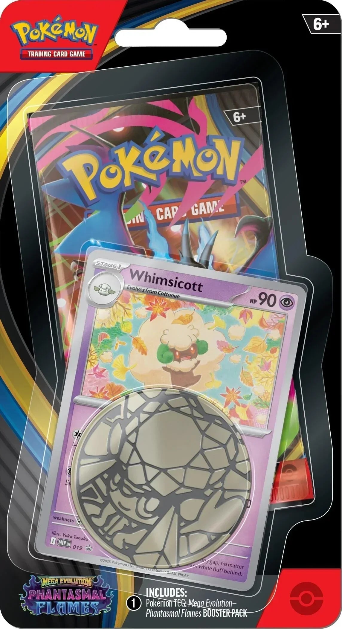 Mega Evolution: Phantasmal Flames - Single Pack Blister (Whimsicott) – For Sale