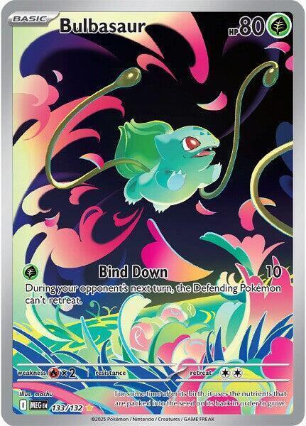Bulbasaur (133/132) – Mega Evolutions: Base Set - In Stock Now