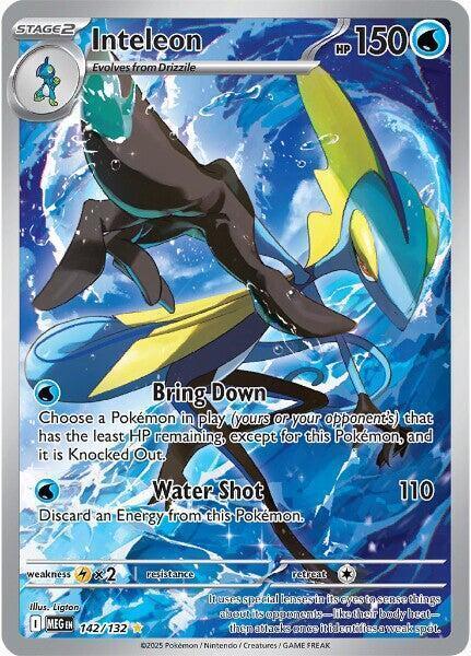 Inteleon (142/132) – Mega Evolutions: Base Set | Buy Online