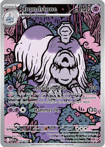 Houndstone (145/132) – Mega Evolutions: Base Set - In Stock Now