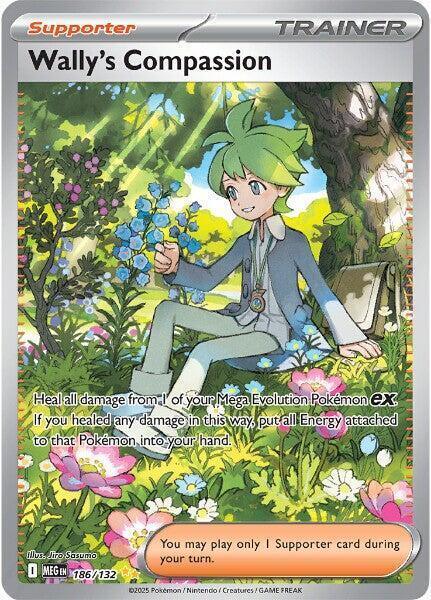 Wally's Compassion (186/132) – Mega Evolutions: Base Set – Buy Now