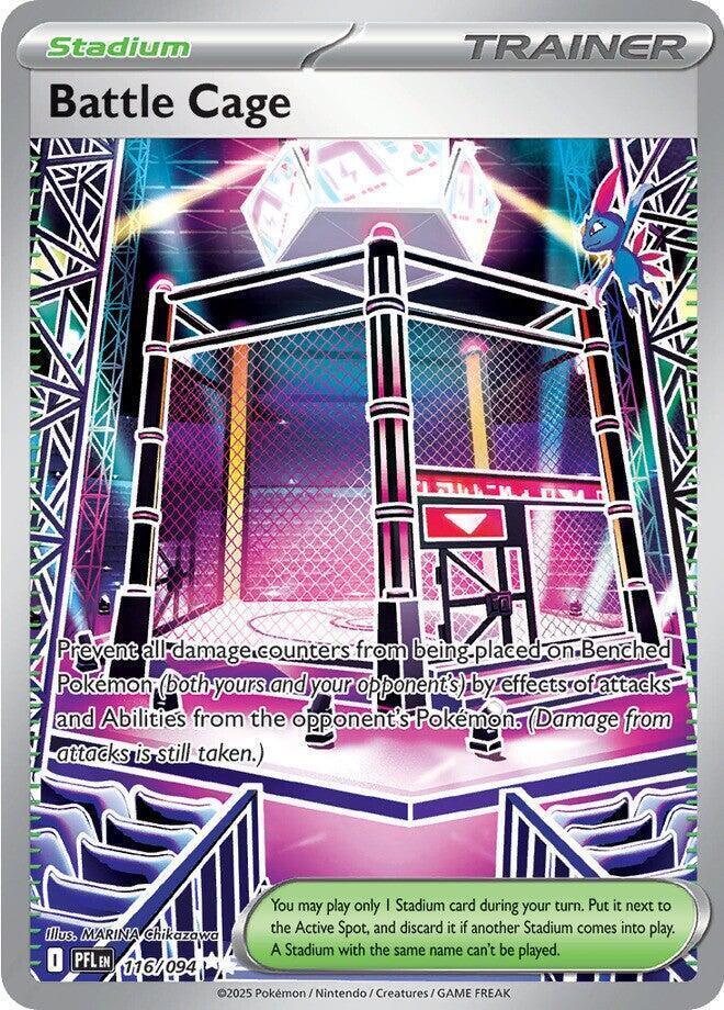 Battle Cage (116/094) – Mega Evolution: Phantasmal Flames – Buy Now