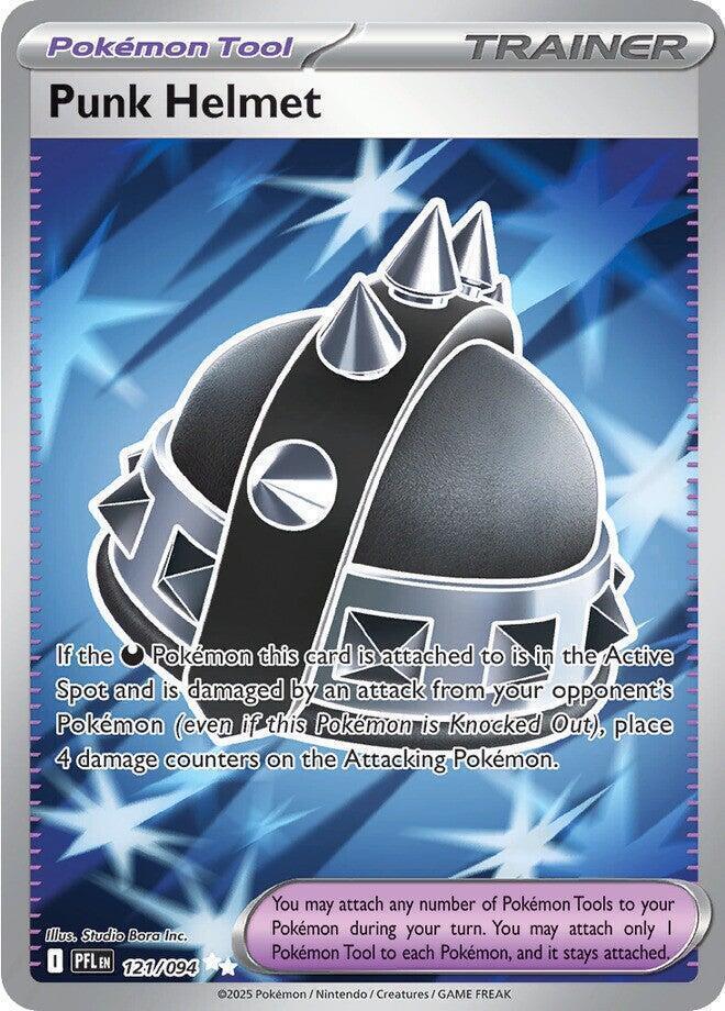 Punk Helmet (121/094) – Mega Evolution: Phantasmal Flames | Order Now
