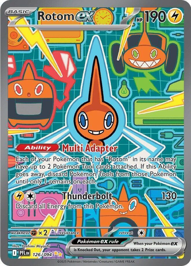 Rotom ex (126/094) – Mega Evolution: Phantasmal Flames – Buy Now