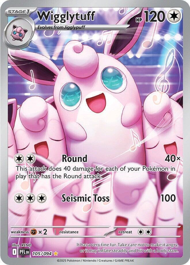 Wigglytuff (105/094) – Mega Evolution: Phantasmal Flames | Buy Online
