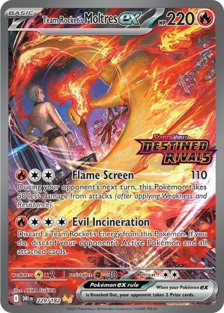 Team Rocket's Moltres ex (229/182) – Miscellaneous Cards | Order Now
