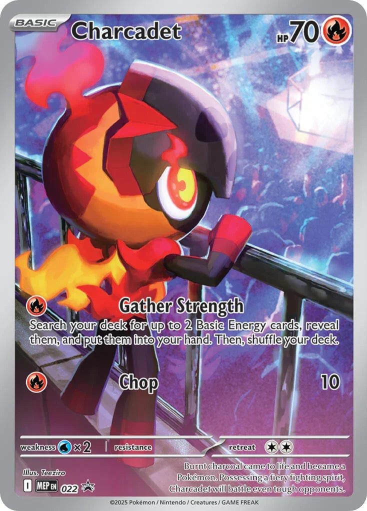 Charcadet (022) – Mega Evolution Promo | Buy Online