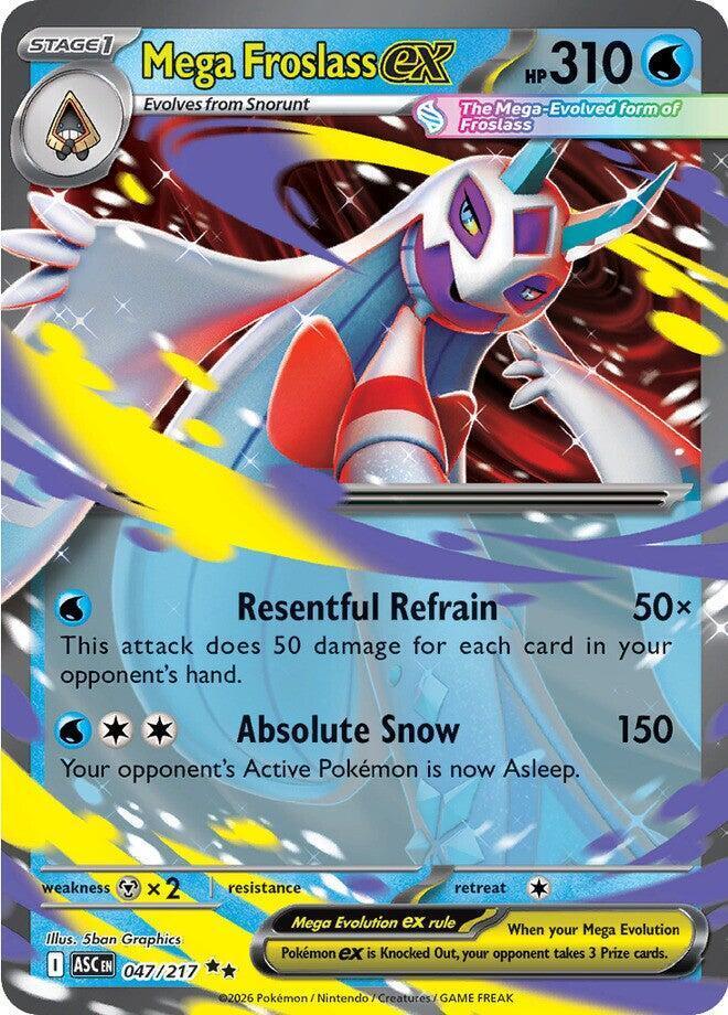 Mega Froslass ex (047/217) – Mega Evolution: Ascended Heroes - Shop Now