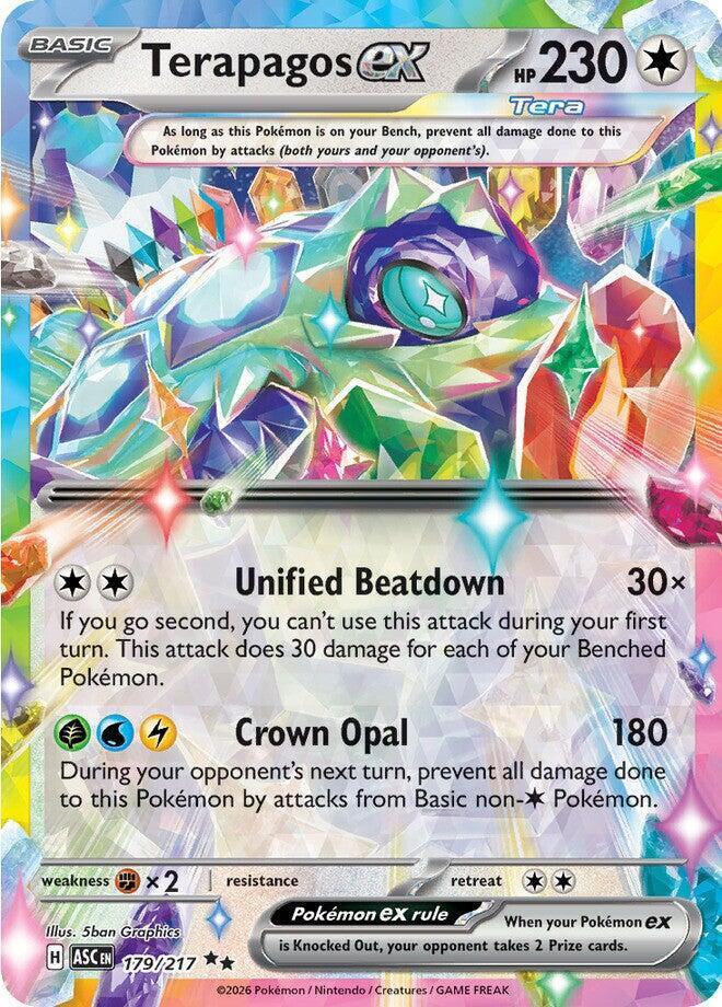 Terapagos ex (179/217) – Mega Evolution: Ascended Heroes | Order Today