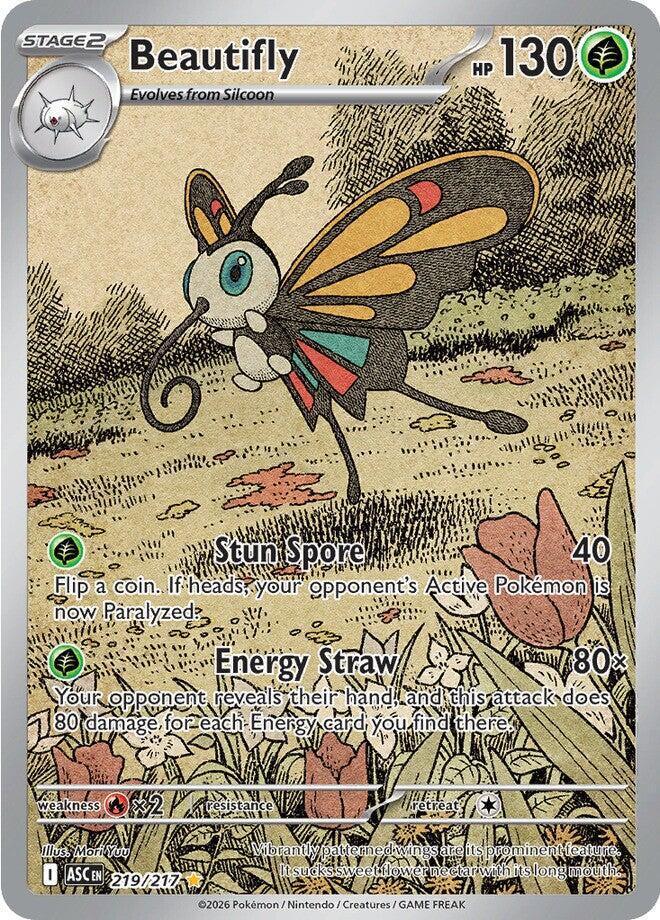 Beautifly (219/217) – Mega Evolution: Ascended Heroes - Shop Now