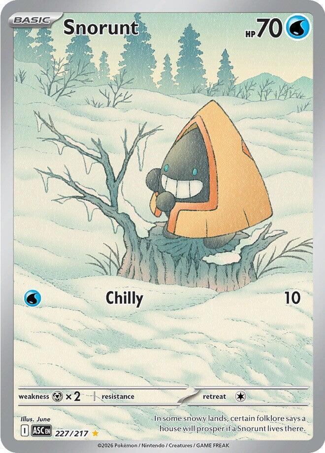 Snorunt (227/217) – Mega Evolution: Ascended Heroes - Authentic Card