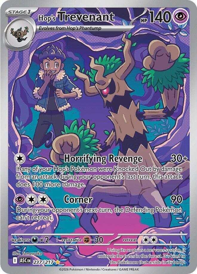 Hop's Trevenant (237/217) – Mega Evolution: Ascended Heroes - Authentic Card