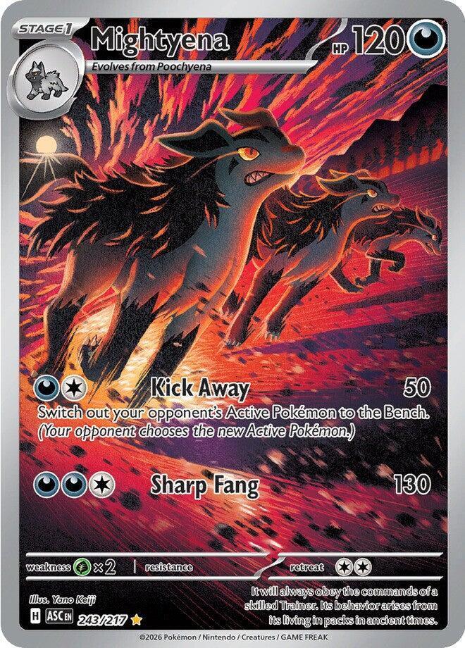 Mightyena (243/217) – Mega Evolution: Ascended Heroes | Order Today