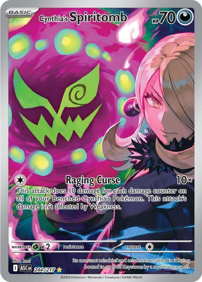 Cynthia's Spiritomb (244/217) – Mega Evolution: Ascended Heroes | Shop Today