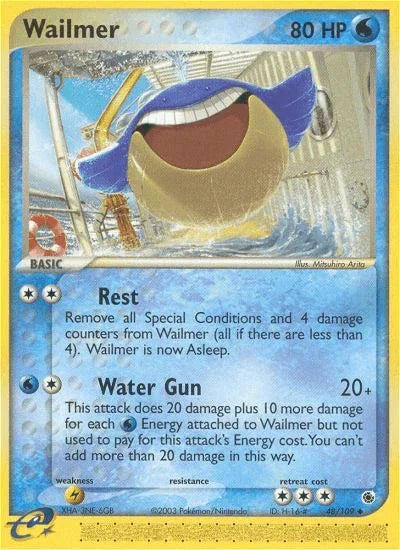 Wailmer (48/109) – EX: Ruby & Sapphire | Shop Today