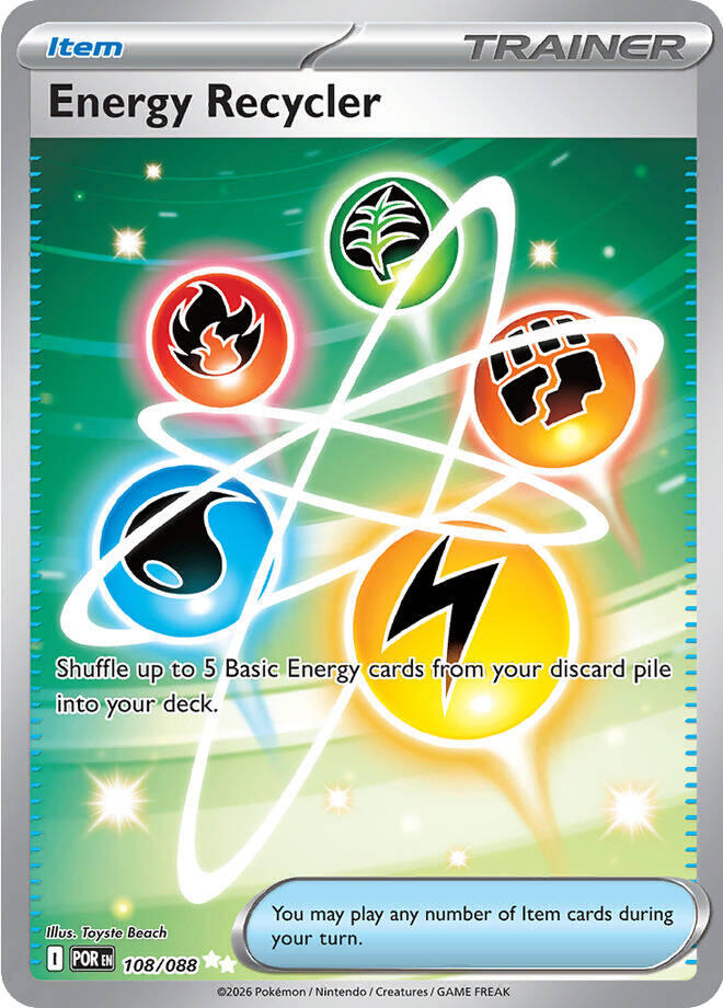 Energy Recycler (108/088) – Mega Evolution: Perfect Order - In Stock Now