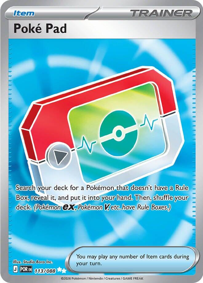 Poke Pad (113/088) – Mega Evolution: Perfect Order – Buy Now