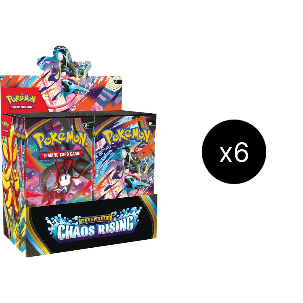 Chaos Rising Booster Box Case - Authentic Card
