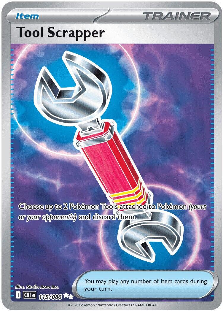 Tool Scrapper (115/086) – Mega Evolution: Chaos Rising - Shop Now
