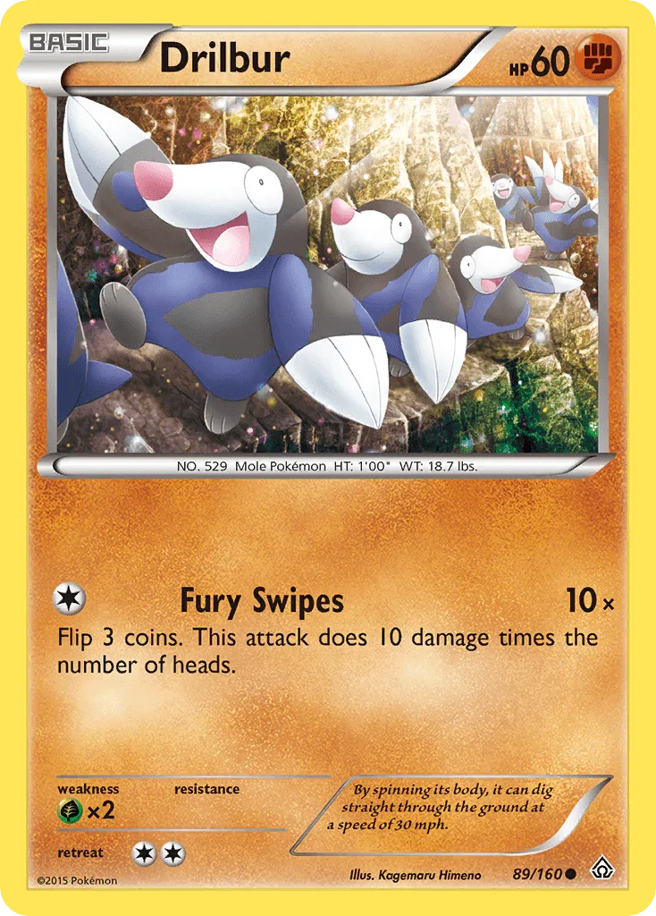 Drilbur (89/160) – XY: Primal Clash | Buy Online