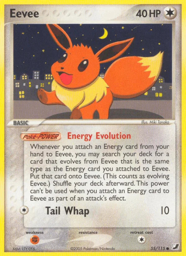 Eevee (55/115) – EX: Unseen Forces | Shop Today