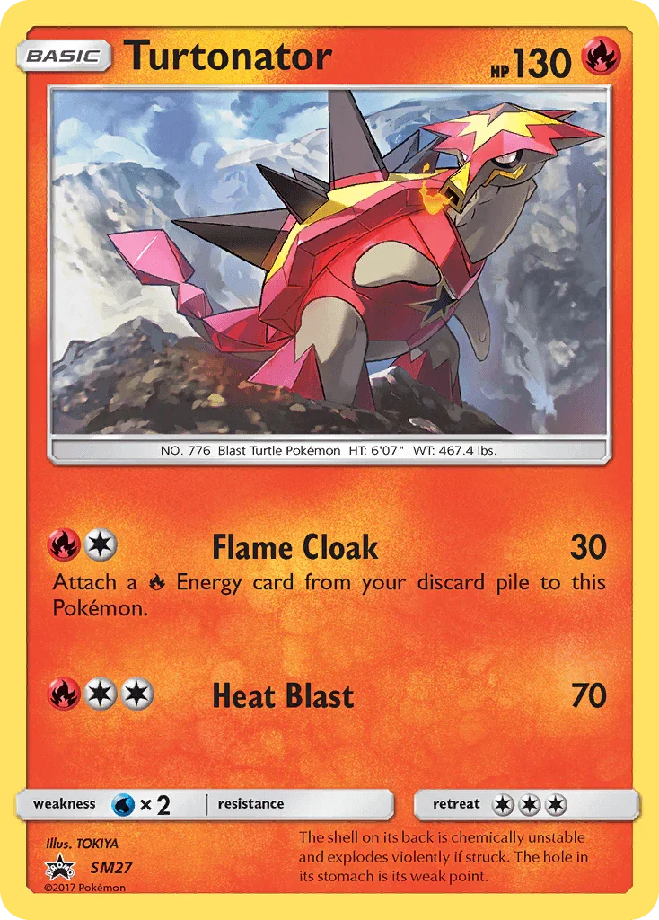 Turtonator (SM27) – Sun & Moon: Black Star Promos | Shop Today