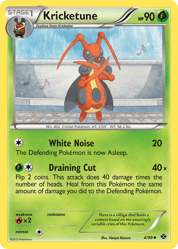Kricketune (4/99) – Black & White: Next Destinies – For Sale