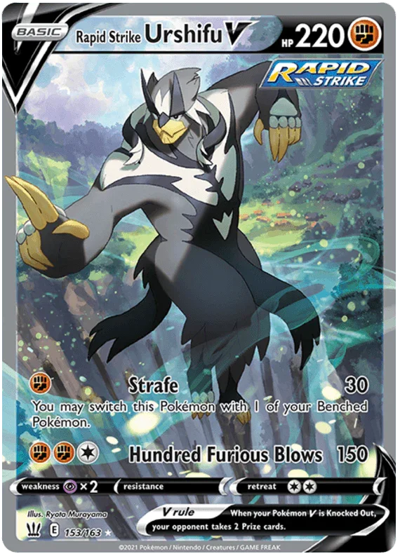 Rapid Strike Urshifu V (153/163) – Sword & Shield: Battle Styles | Buy Online