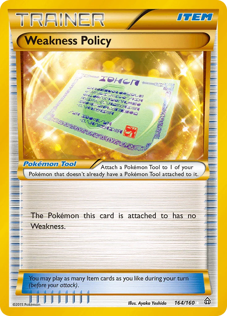 Weakness Policy (164/160) – XY: Primal Clash | Buy Online