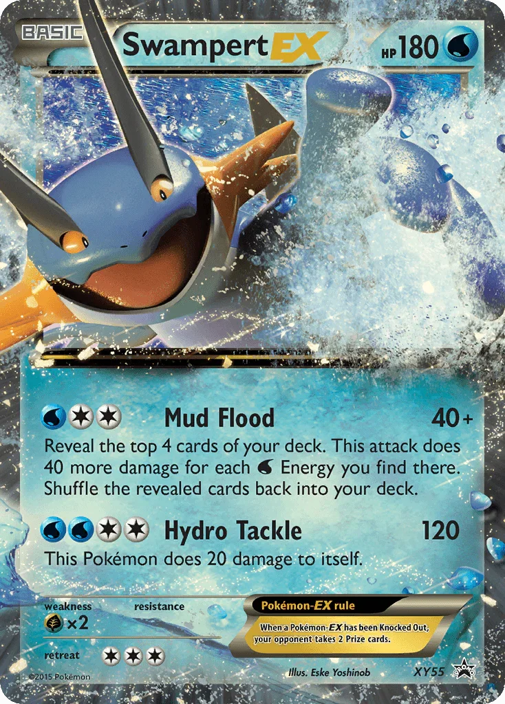 Swampert EX (XY55) – XY: Black Star Promos | Order Today