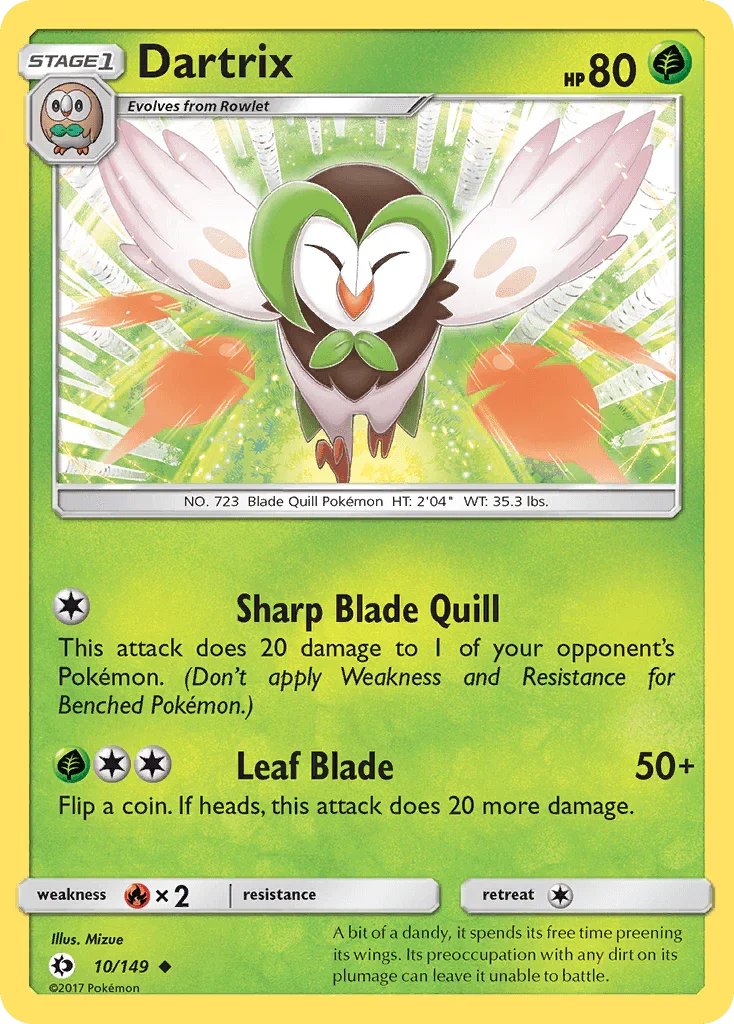 Dartrix (10/149) – Sun & Moon: Base Set | Order Today
