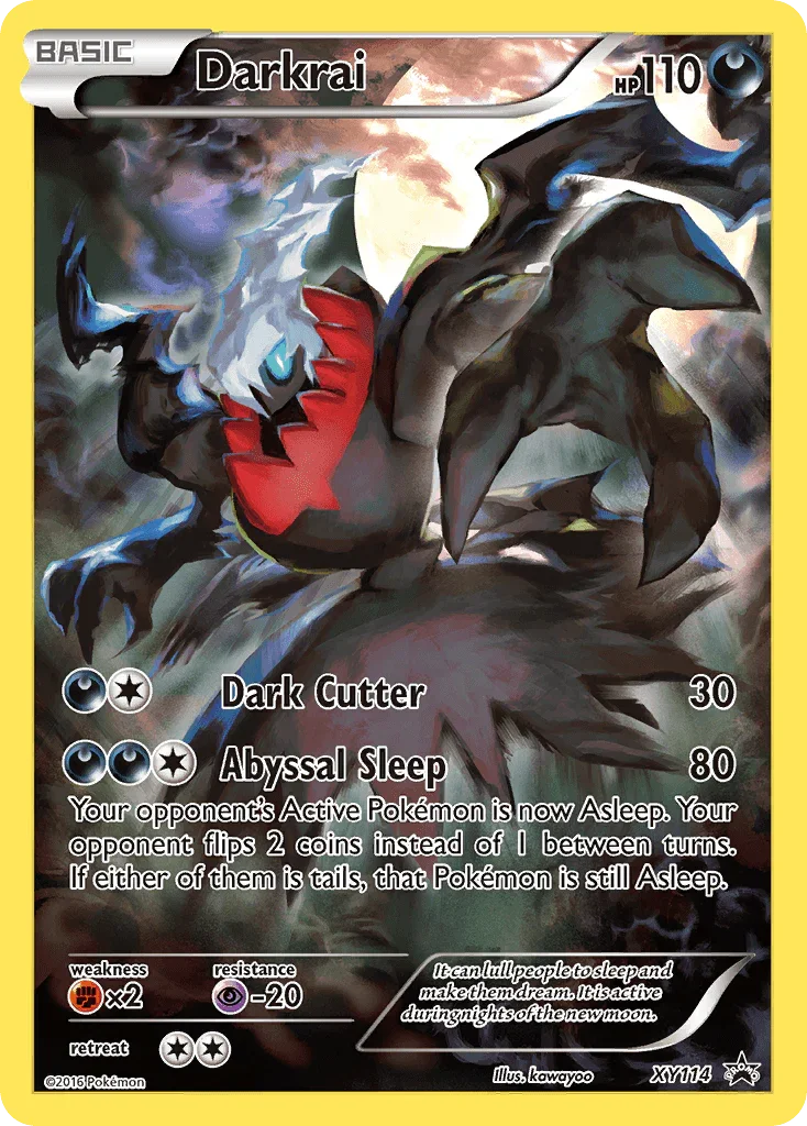 Darkrai (XY114) – XY: Black Star Promos – For Sale