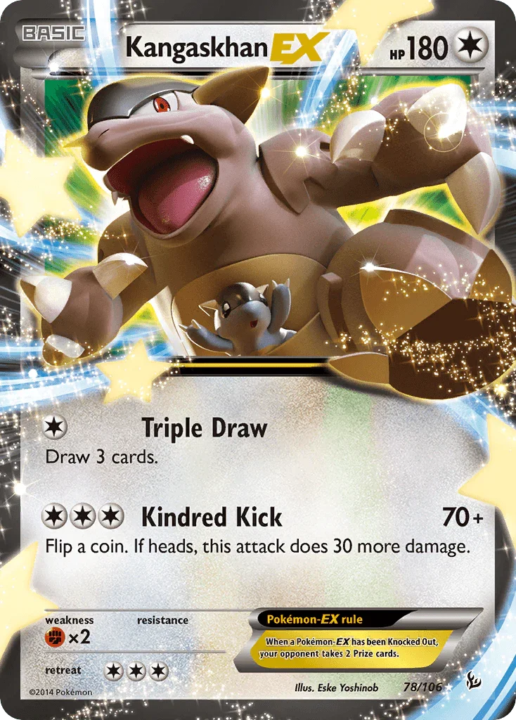 Kangaskhan EX (78/106) – XY: Flashfire | Buy Online