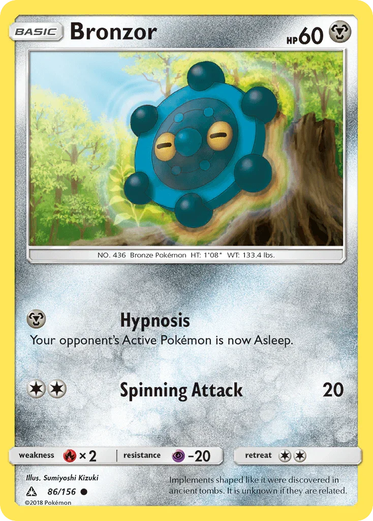Bronzor (86/156) – Sun & Moon: Ultra Prism | Shop Today