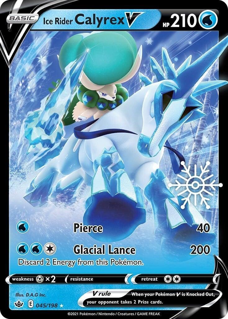 Ice Rider Calyrex V (045/198) – Sword & Shield: Chilling Reign - In Stock Now
