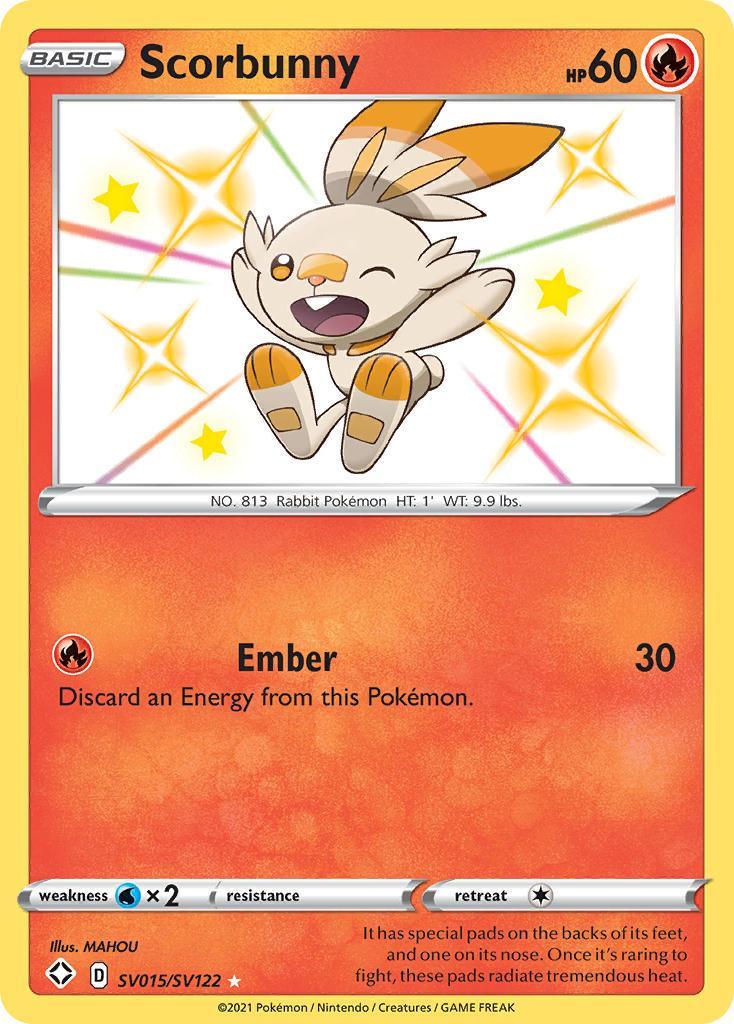 Scorbunny (SV015/SV122) – Sword & Shield: Shining Fates | Order Today