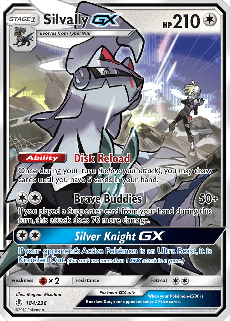 Silvally GX (184/236) – Sun & Moon: Cosmic Eclipse | Shop Today
