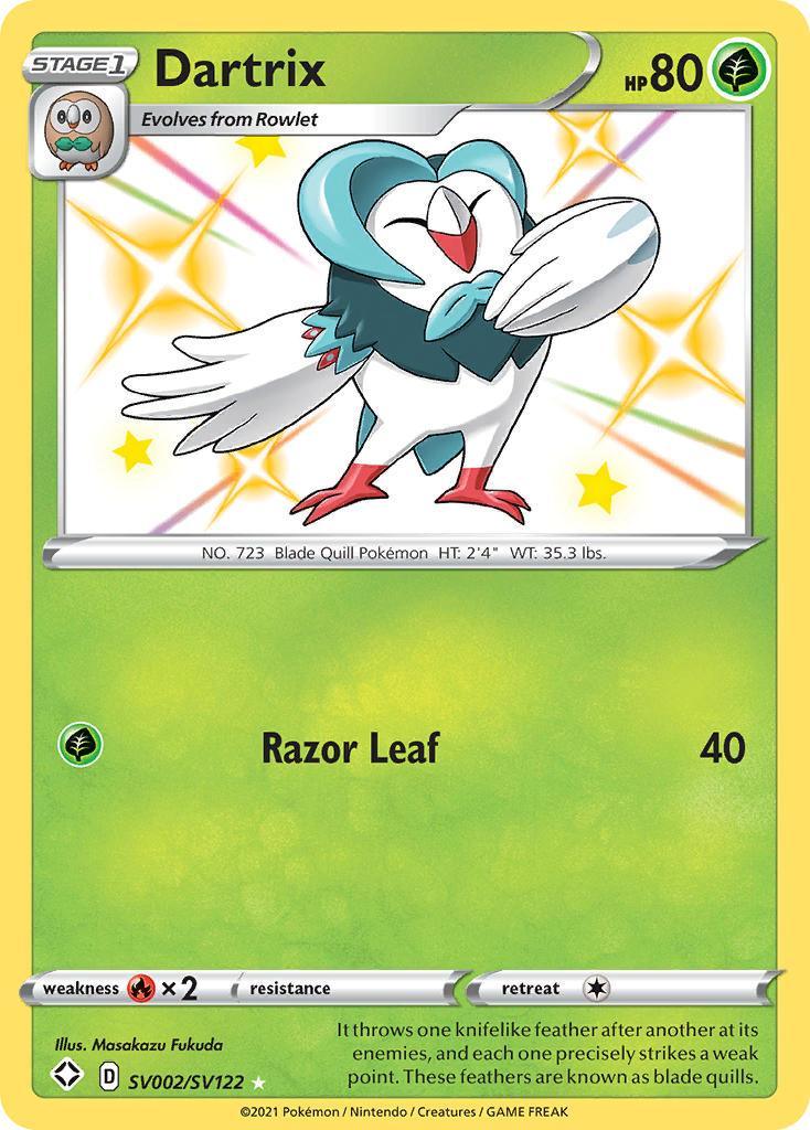 Dartrix (SV002/SV122) – Sword & Shield: Shining Fates – Buy Now