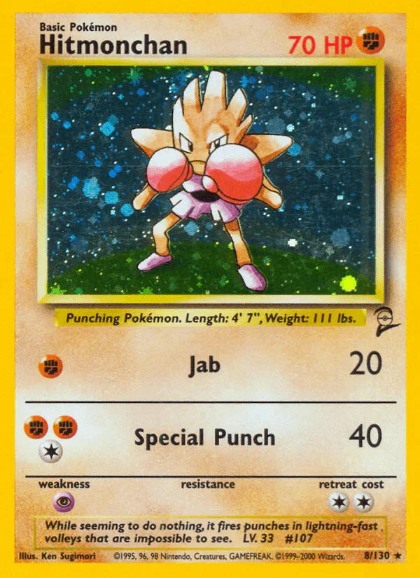 Hitmonchan (8/130) – Base Set 2 | Buy Online