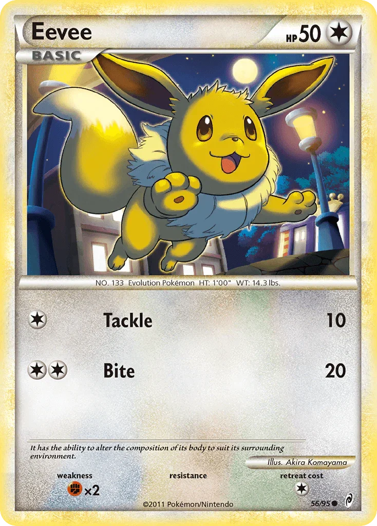 Eevee (56/95) – HeartGold & SoulSilver: Call of Legends | Shop Today