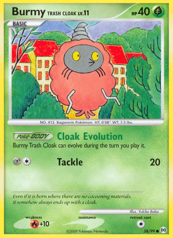 Burmy Trash Cloak (58/99) – Platinum: Arceus - In Stock Now