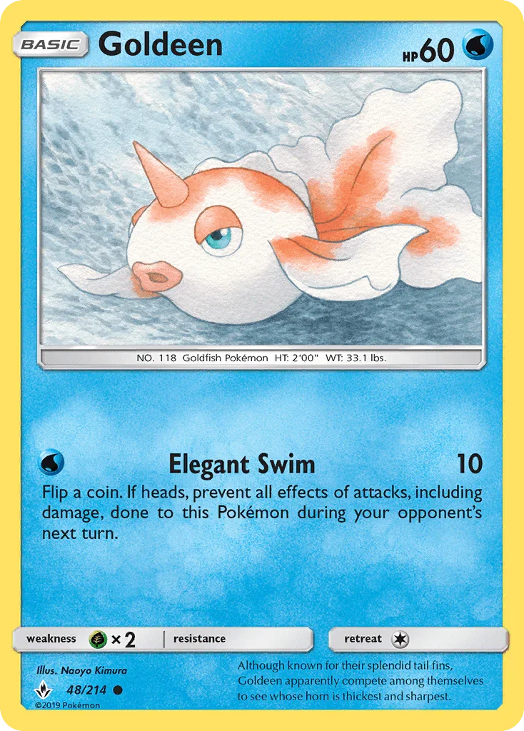 Goldeen (48/214) – Sun & Moon: Unbroken Bonds | Order Today