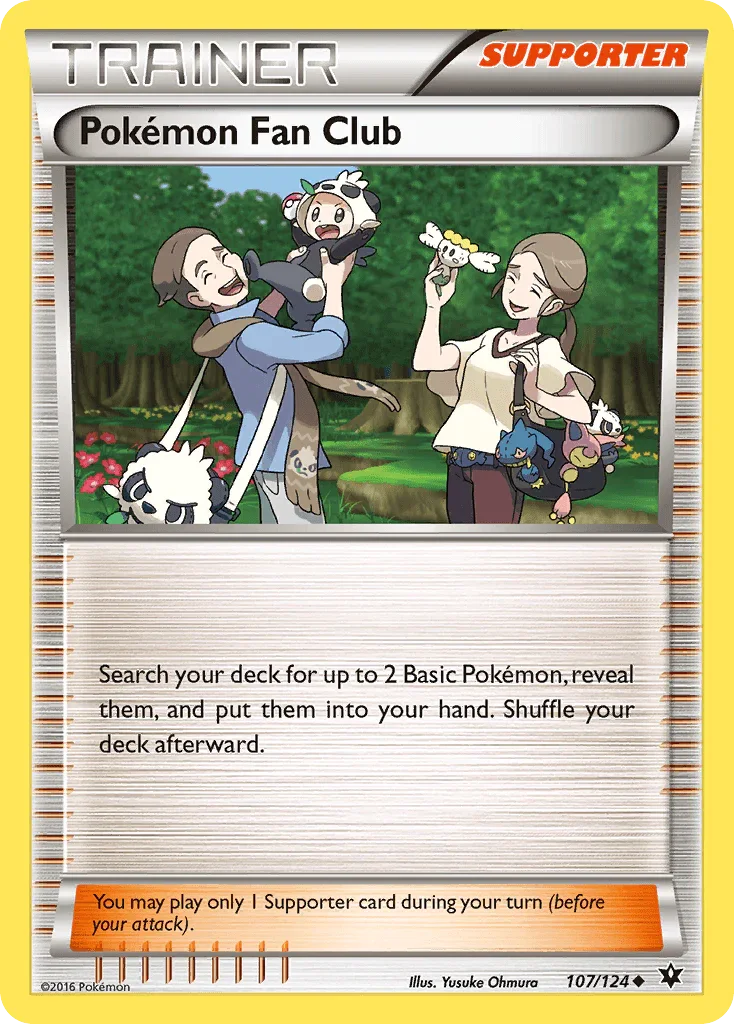 Pokemon Fan Club (107/124) – XY: Fates Collide | Buy Online