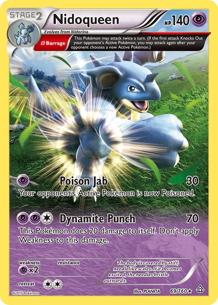 Nidoqueen (69/160) – XY: Primal Clash - Shop Now