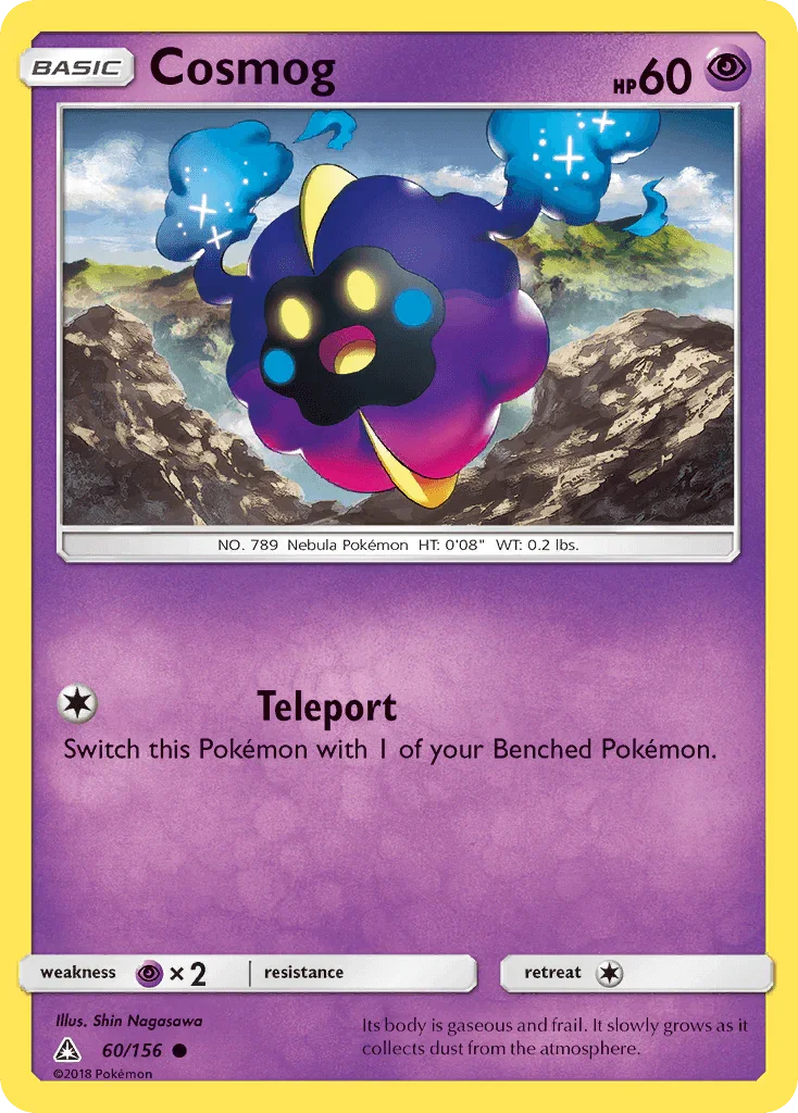 Cosmog (60/156) – Sun & Moon: Ultra Prism - In Stock Now